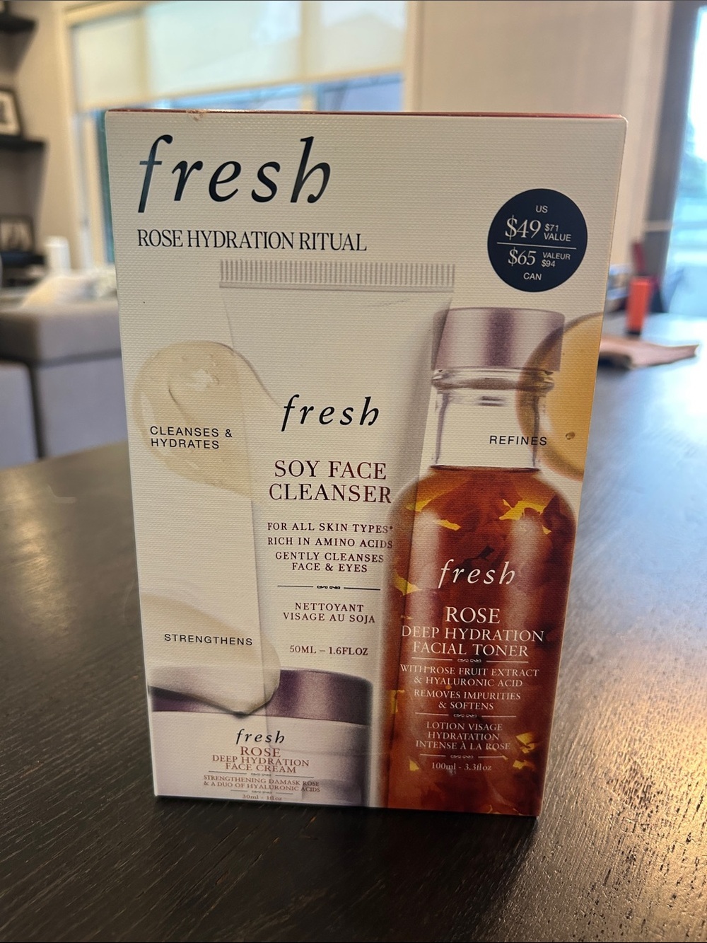 Fresh Rose Hydration Ritual Set